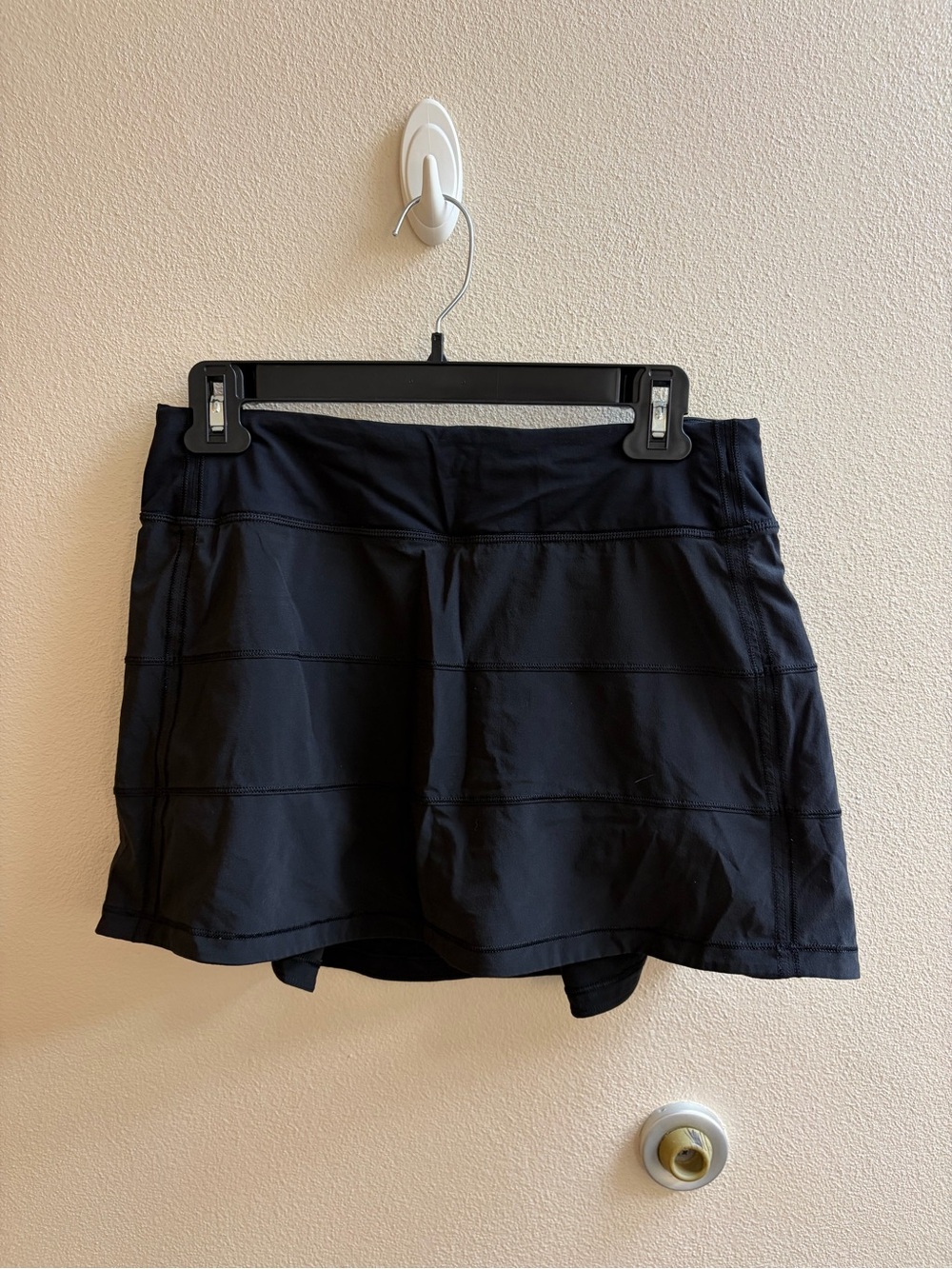 lululemon athletica Black Athletic Skort with Built-In Shorts